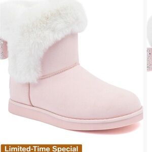 Juicy Couture Blush Boot with Plush Trim
